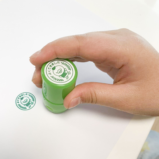 七田式べたぼめスタンプ【緑】1本 - 株式会社シルバーバック