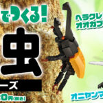 《昆虫ブロックシリーズ》4点同時発売！