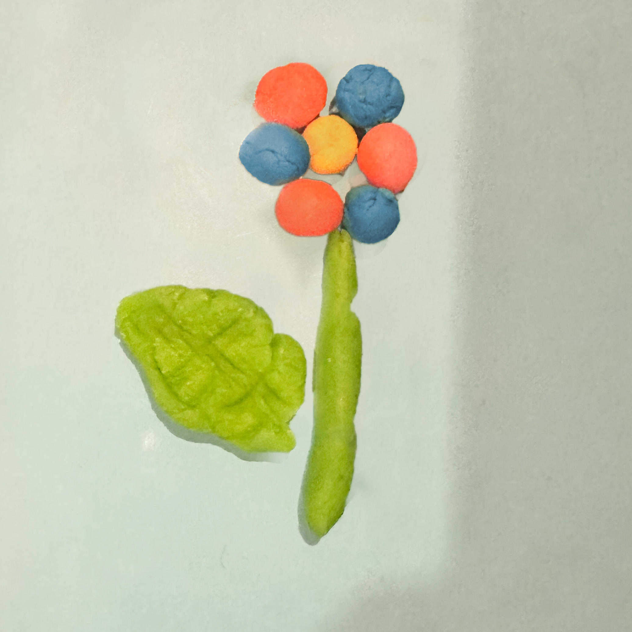 あおオレンジフラワー